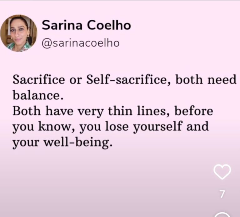 Sacrifice